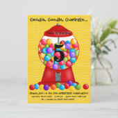 Goederenuitnodiging voor een troepenmachine kaart (Staand voorkant)