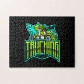 Goederenvervoer puzzel puzzel (Horizontaal)