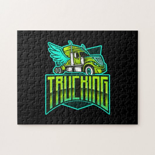 Goederenvervoer puzzel puzzel (Horizontaal)