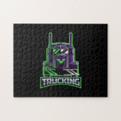 Goederenvervoer puzzel puzzel legpuzzel (Horizontaal)