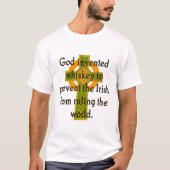 Goederenvis Whiskey - Irish Quote T-shirt (Voorkant)