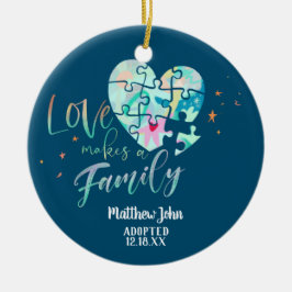 Goedgekeurd / Aankondiging van geboorte Keramisch Ornament