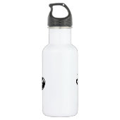 Goedgekeurd Chinees honingjaar 2018 Monogram water Waterfles (Achterkant)