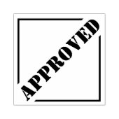 Goedgekeurd Custom Rubber Stamp Rubberstempel (Afrduk)