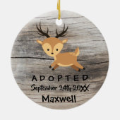 Goedgekeurd - de Gepersonaliseerde Gift van de Keramisch Ornament (Achterkant)