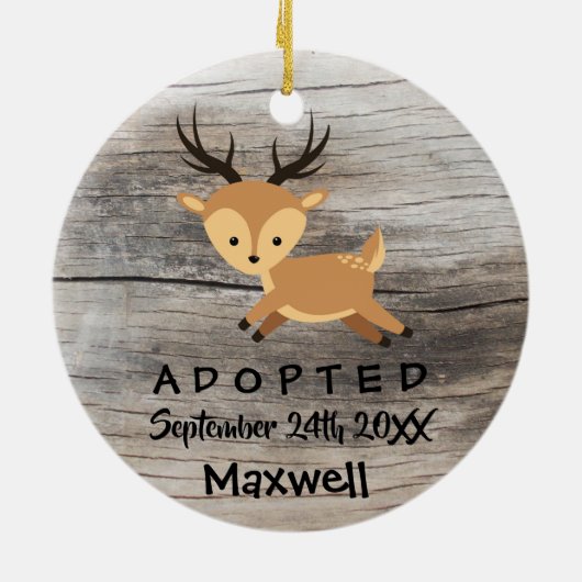 Goedgekeurd - de Gepersonaliseerde Gift van de Keramisch Ornament (Achterkant)