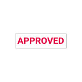 Goedgekeurd Document Stempel (Design)