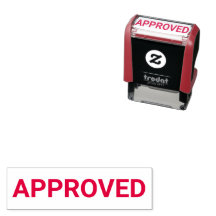 Goedgekeurd Document Stempel