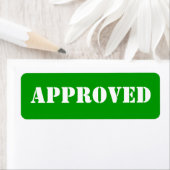 GOEDGEKEURD ETIKET (Insitu)