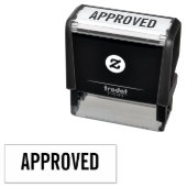 GOEDGEKEURD ETIKET ZELFINKTENDE STEMPEL (In situ)