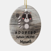 Goedgekeurd - Gepersonaliseerd goedkeuring cadeau Keramisch Ornament (Rechts)