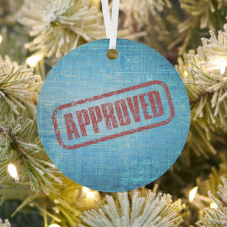 Goedgekeurd Ingenieursornament Blauwdruk Metalen Ornament