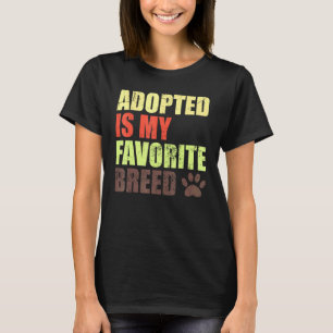 Goedgekeurd is mijn favoriete broed - gered is mij t-shirt