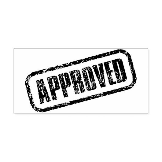 goedgekeurd kunststempel rubberstempel (Afrduk)