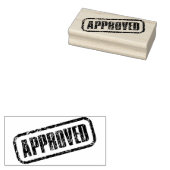 goedgekeurd kunststempel rubberstempel (Gestempeld)