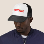 Goedgekeurd stempel trucker pet (In situ)