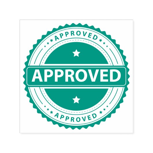 Goedgekeurd Zelfinkt Rubberstempel Zelfinktende Stempel (Design)