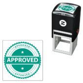 Goedgekeurd Zelfinkt Rubberstempel Zelfinktende Stempel (In situ)