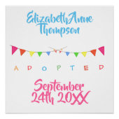 Goedgekeurde banners goedkeuring - Aangepaste naam Poster (Voorkant)