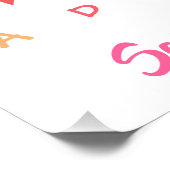 Goedgekeurde banners goedkeuring - Aangepaste naam Poster (Hoek)