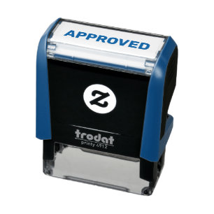 Goedgekeurde Business Self Inking Stamp Zelfinktende Stempel