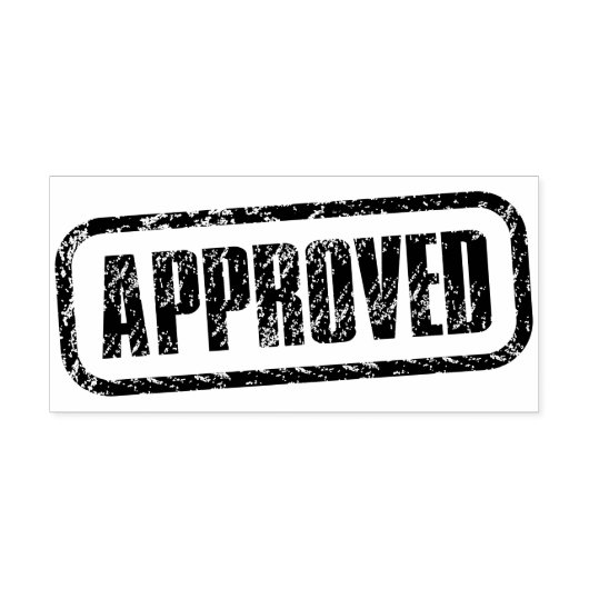 GOEDGEKEURDE Business Stamp Rubberstempel (Afrduk)