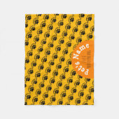 Goedgekeurde Chinese Dog Year 2018 Name Blanket Fleece Deken (Voorkant)