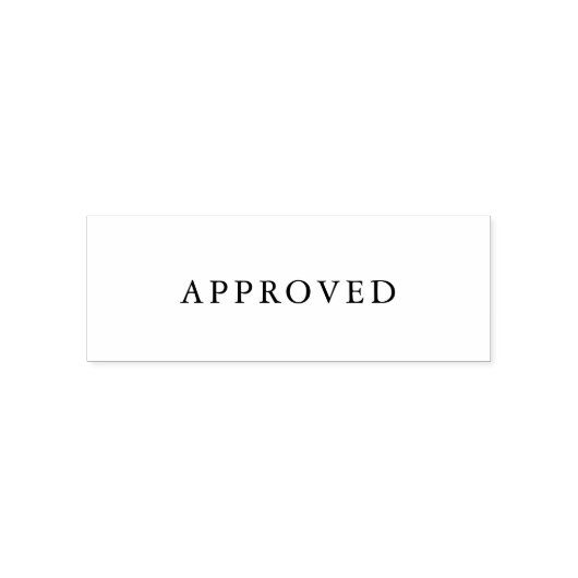 Goedgekeurde documentmarkering | Kantoor Essential Zelfinktende Stempel (Design)