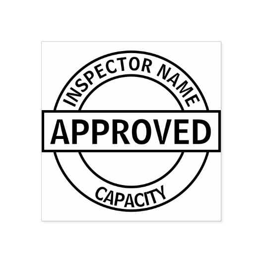 Goedgekeurde douane rubberstempel (Afrduk)