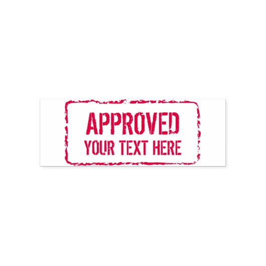  GOEDGEKEURDE douane Zelfinkt rubberzegel Zelfinktende Stempel (Design)