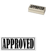 Goedgekeurde Geaccepteerde Bedrijf Kantoor Ingelij Rubberstempel (Gestempeld)