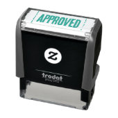 Goedgekeurde groene inkt Self-inking rubber kantoo Zelfinktende Stempel (Product)