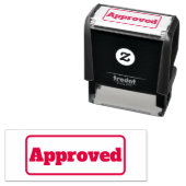 Goedgekeurde Kantoor Business Self Inking Stamp Zelfinktende Stempel (In situ)