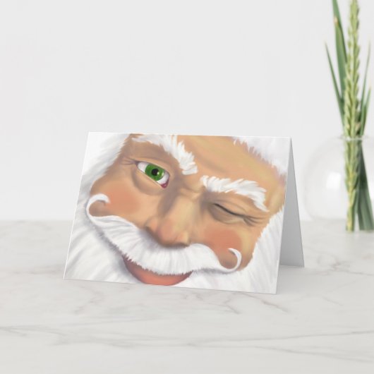 Goedgekeurde kerstman - Gc H Feestdagen Kaart (Voorkant)