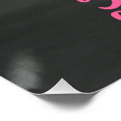 Goedgekeurde krabgoedkeuring - Aangepaste naamdatu Poster (Hoek)