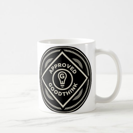 Goedgekeurde Mok Goodthink (Rechts)