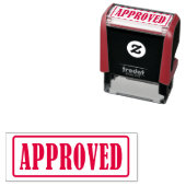Goedgekeurde zichzelf-inkerende Kantoor stempel me (In situ)