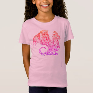 goedgemanierde draak t-shirt