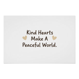 Goedhartige Harten Perfect Poster