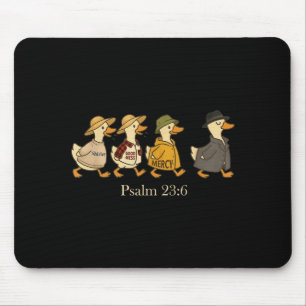 Goedheid genade psalm 23_6 gans christelijk geloof muismat