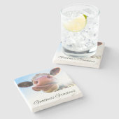 goedheid genadig | Zuidelijk citaat | KOE Stenen Onderzetter (Zijkant)