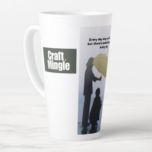 Goedheid in elke dag latte mok (Linkerhoek)