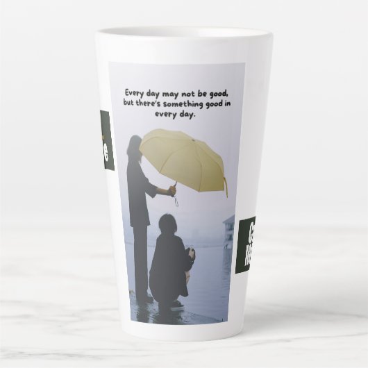 Goedheid in elke dag latte mok (Voorkant)