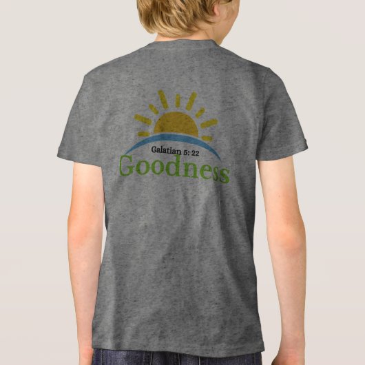 Goedheid Tri-Blend Shirt (Achterkant)