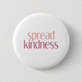 goedheid verspreiden Kindness wint altijd Kind kie Ronde Button 5,7 Cm (Voorkant)