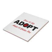 Goedkeuren (Een leven redden) Tegeltje (Zijkant)