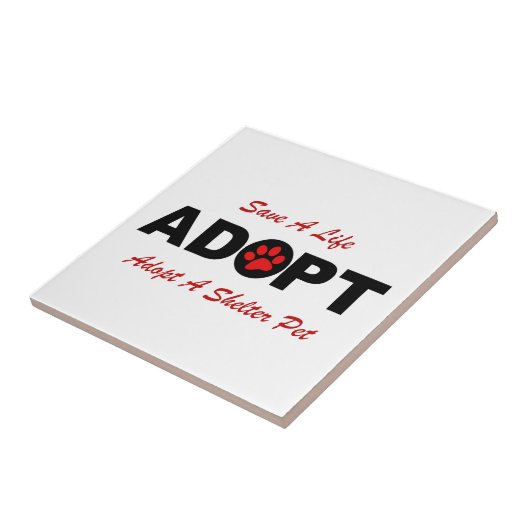 Goedkeuren (Een leven redden) Tegeltje (Zijkant)