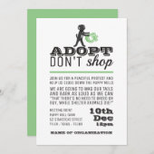 Goedkeuren Geen winkels, vergaderpunt Kaart (Voorkant / Achterkant)