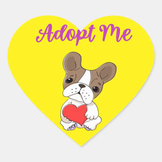 Goedkeuren Hart Sticker (Voorkant)