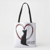 Goedkeuren, niet winkelen. | Dieren | Vaststellen  Tote Bag (Voorkant)
